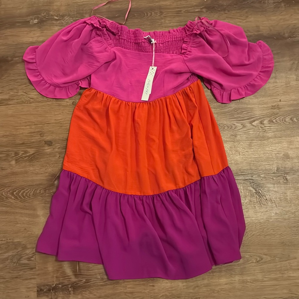 She + Sky phoebe mini dress